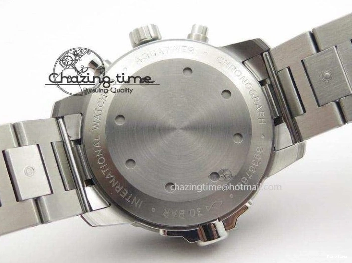 MIROTIME 0314 Classic Aquatimer Chrono IW376803 V6F 1:1 Best Edition Black Dial On SS Bracelet A 7361